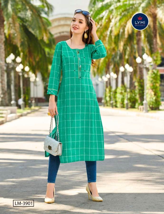 Lymi Grass Latest Designer Casual Wear Stylish Kurtis Collection 