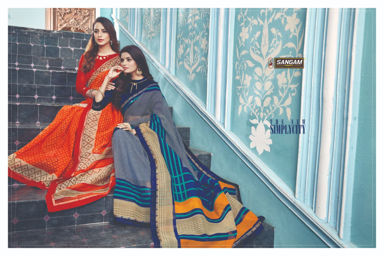 Sangam Panihari Latest Designer Festive Wear Fancy Printed Kota Sarees Collection
