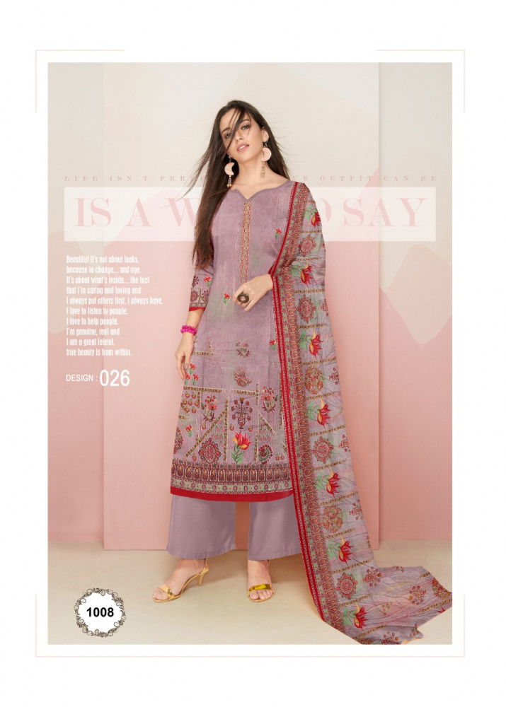 Mitra 1 Fancy Casual Daily Wear Designer Cotton Dress Material Collection