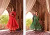 Tanyaa P 416 Chinon Kurti With Bottom Dupatta Wholesale Online