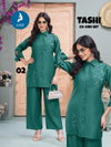 Tashi By Kaya Casual Wear Vertican Printed Co Ord Set Exporters In India