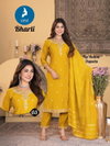 Bharti By Kaya Roman Silk Embroidered Readymade Suits Exporters In India