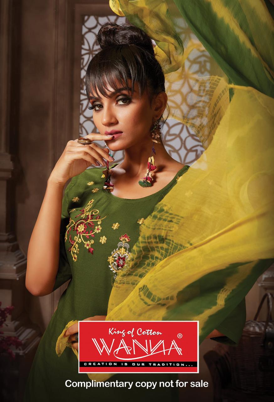 Wanna Bell Bottom Ethnic Wear Rayon Ethnic Wear Ready Made Collection
