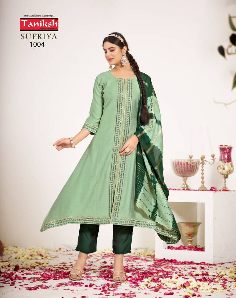 Supriya Vol 1 By Taniksh Vatican Kurti Bottom With Dupatta Suppliers In India