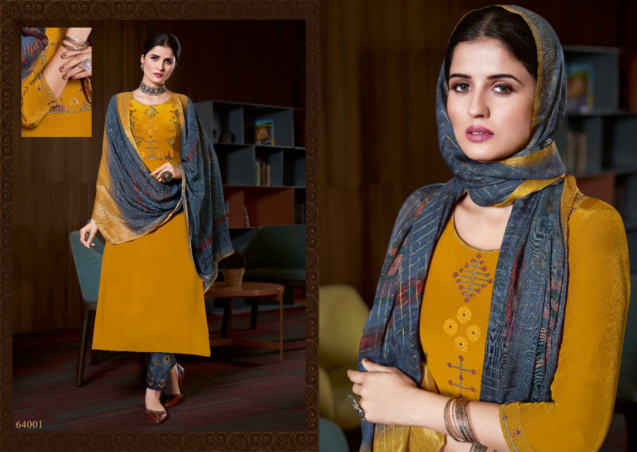 Riana Shama 64000 Series Fancy Festive Wear Designer Salwar Kameez Collection