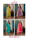 Plus Tiguan By Aanchi Roman Shimmer Kurti With Bottom Dupatta Exporters In India
