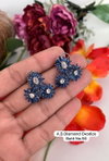 AD Diamond Oxidised Wholesale Earring  in India