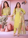 Shilpa Vol 1 By Pt Vertical Plan Kurti Wth Bottom Dupatta Wholesale Online
