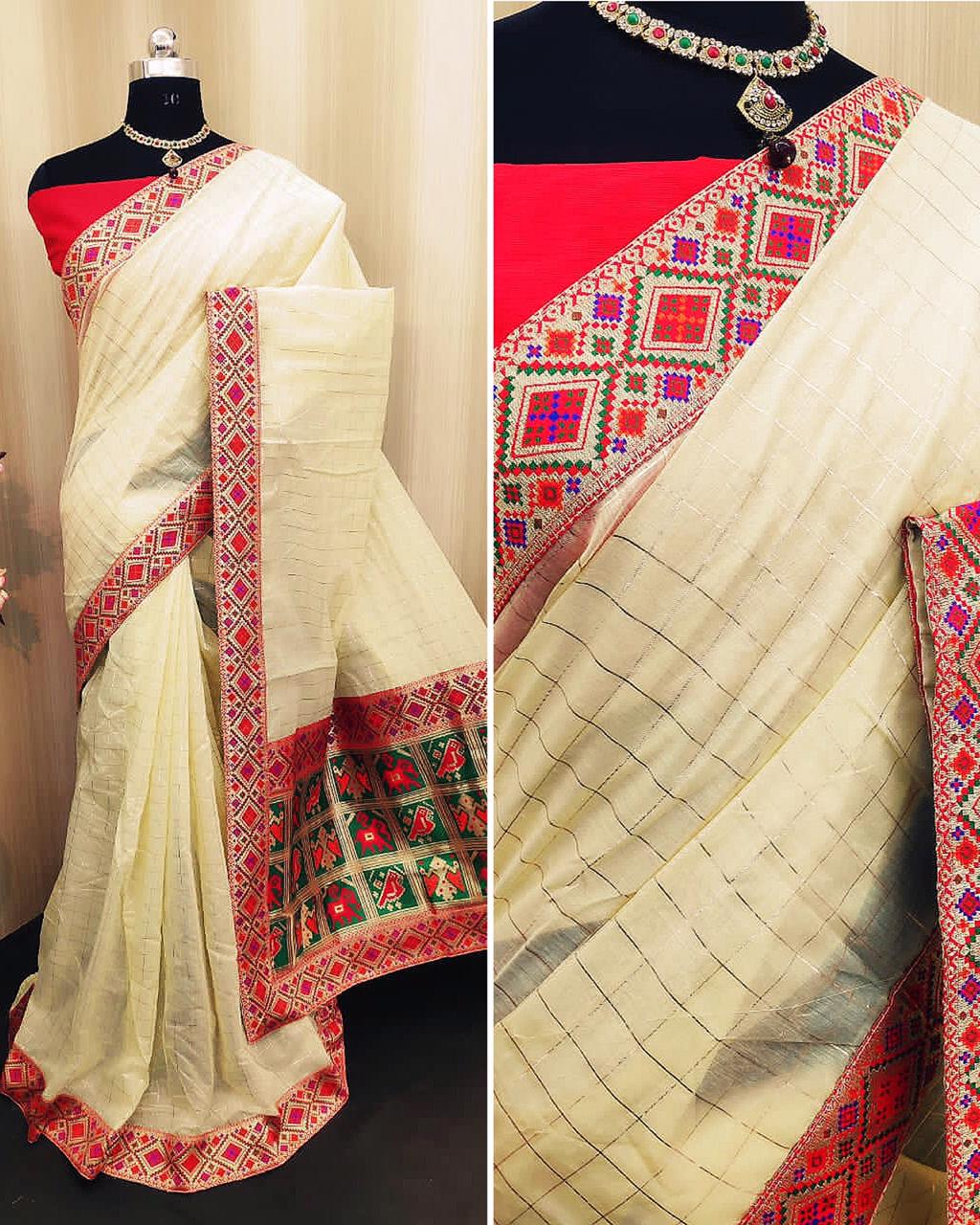 Amar Kalyani Heavy Chanderi Cotton Designer Pallu Saree Golden Jari With Jacquard Blouse  Collection 