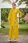 Glamour Vol 2 by Ossm Berlin Silk Embroidery Co Ord Set Exporters In India