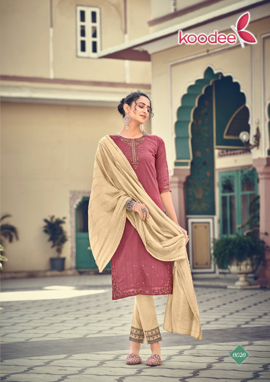 Koodee Anupama 1 New Fancy Ethnic Wear Viscose Ready Made Collection
