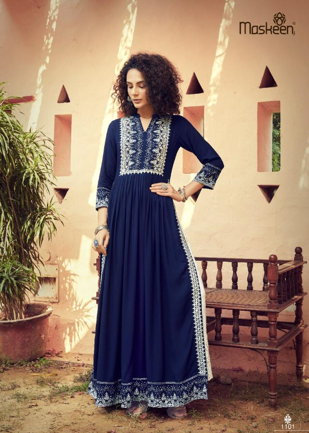 MAISHA MONSOON Latest Heavy Designer Festive Wear Fancy Rayon Printed And Handwork Palazzo With Kurtis Readymade Collection