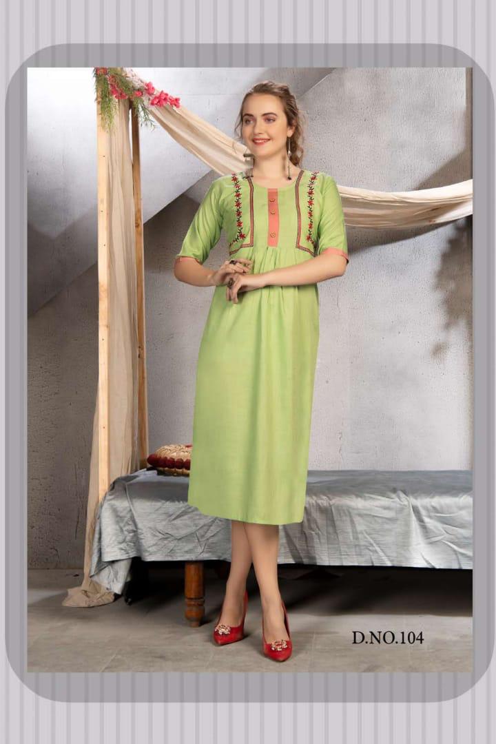 Ft Saheli Launch New Design Daily Wear Heavy Rayon Kurtis
