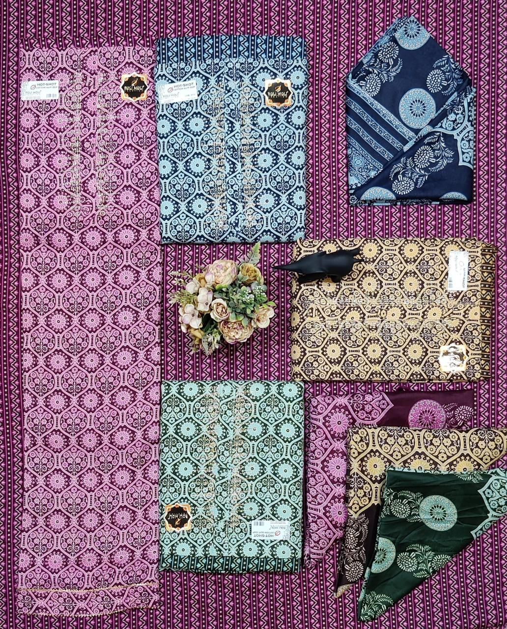 Roli Moli Hot Shot 3 Cotton Printed Daily Wear Dress Material Collection