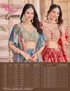 Queen By Zeel Chinnon Silk Designer Lehenga Choli Wholesale Shop In Surat
