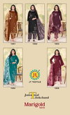 Marigold Vol 1 By Jt Rayon Embroidery Surat Dress Material Wholesale Market