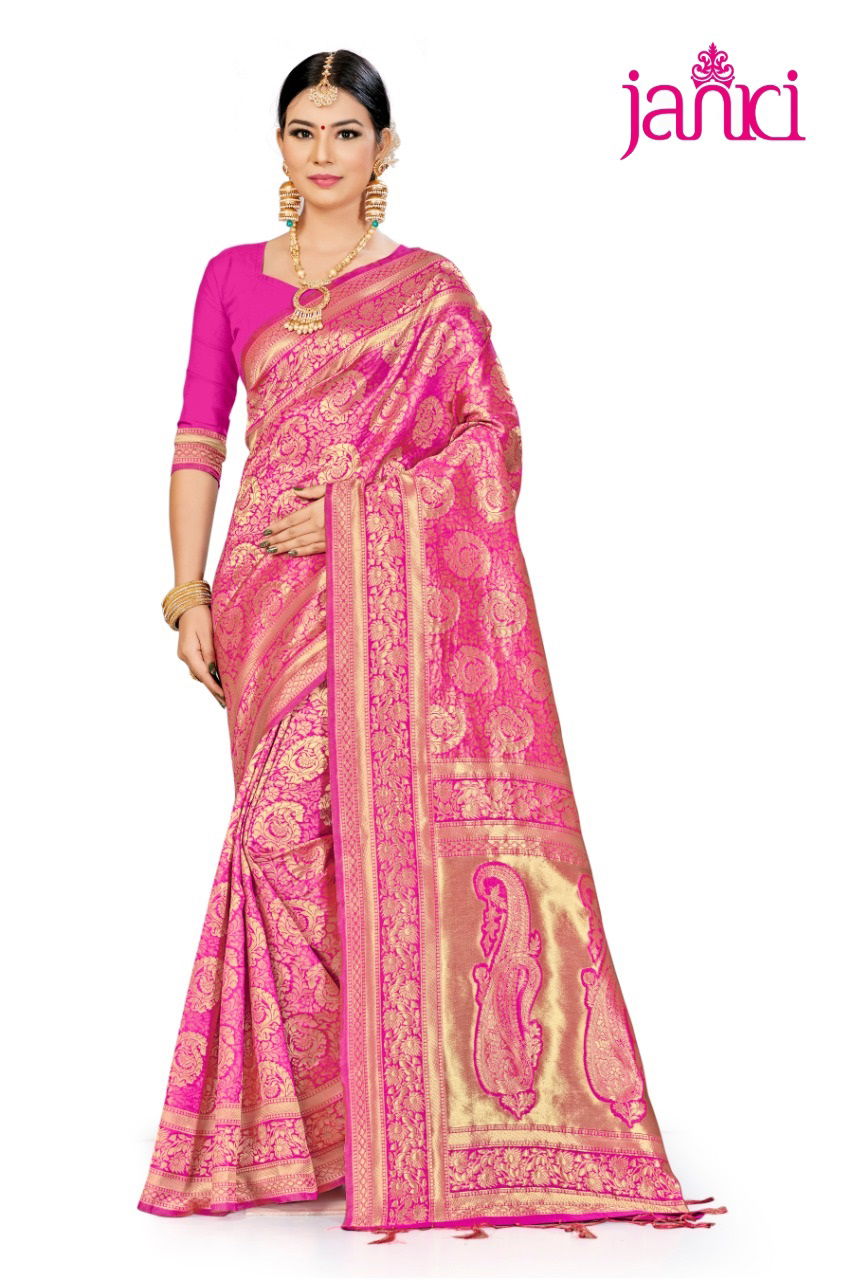 Latest Designer Wedding Wear Pure Silk Saree Collection 