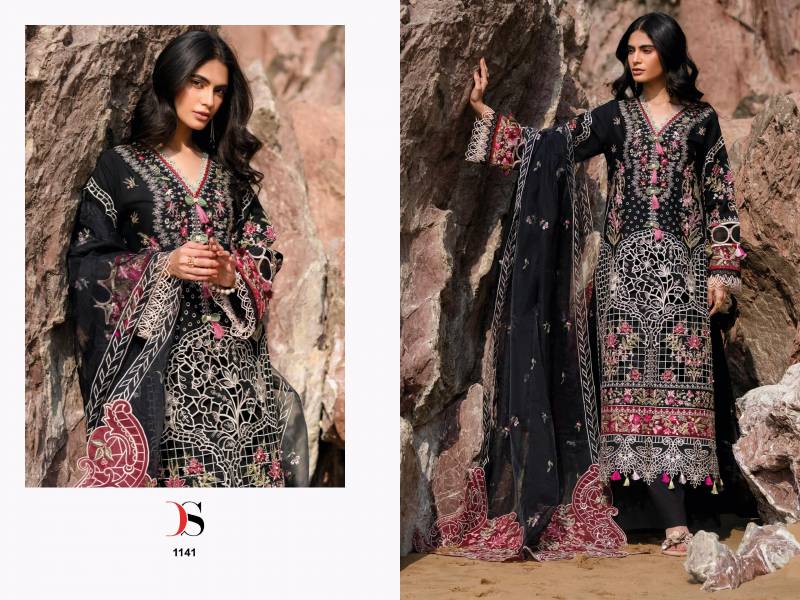 Sirene Luxury Lawn 25 By Deepsy Cotton Embroidered Pakistani Suits Bulk Orders In India