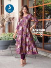 Anveshi By Kaya Vertican Printed Wholesale Kurti With Bottom In India
