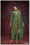 Aaliyah 3203 By Ganga Bemberg Silk Embroidered Suit Suppliers In India