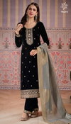 Kaveri By Vinay Kuleesh Velvet Embroidery Online Salwar Kameez Wholesale