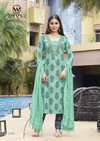 Kairaa By Woodee Rayon Kurti With Bottom Dupatta Wholesalers In Surat