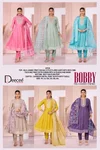 Bobby 01 To 06 By Deecee Silk Printed Kurti With Bottom Dupatta