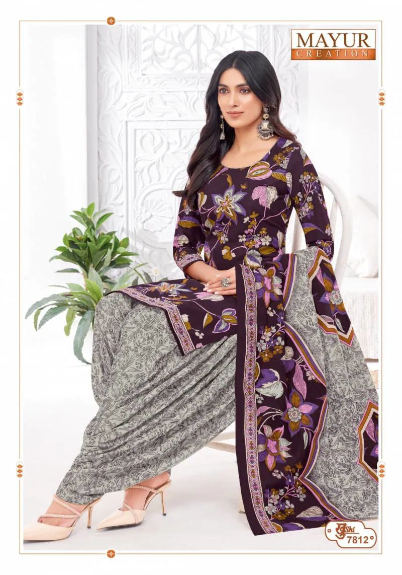 Khushi Vol 78 By Mayur Cotton Dress Material Wholesale Shop In Surat
