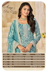 Aanaya Vol 227 Organza Gold Crush Wholesale Salwar Kameez In India