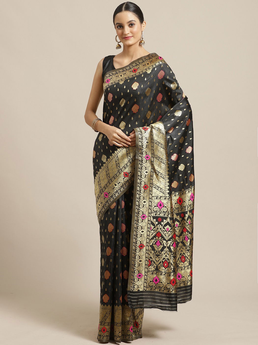Latest Festival Wear Designer Printed Silk Saree Collection 
