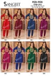 Peri Peri By Sangeet Zoba Silk Ladies Kurti With Bottom Wholesale Market In Surat
