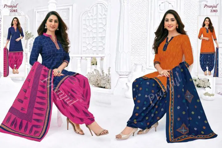 Pranjul Priyanshi 22 Casual Daily Wear Cotton Printed Dress Material Collection