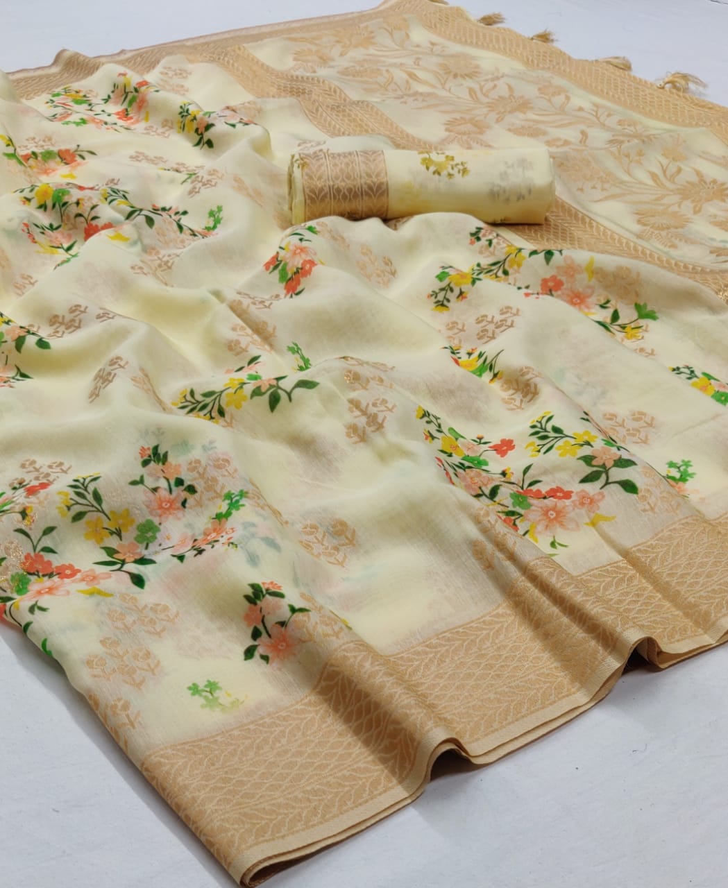 LT Megh Latest Designer Printed Silk Saree Collection 