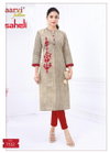 Saheli Vol 17 By Aarvi Cotton Printed Surat Straight Kurtis Wholesale Market