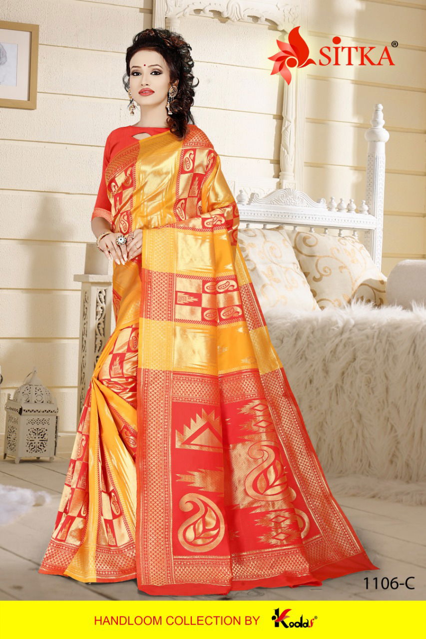 Eagle 1106 Exclusive Designer Party Wear Festive Wear Saree Collection 