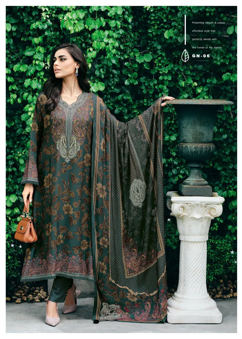 Gulnaaz Vol 3 By Varsha Muslin Designer Salwar Suits Wholesalers In Delhi