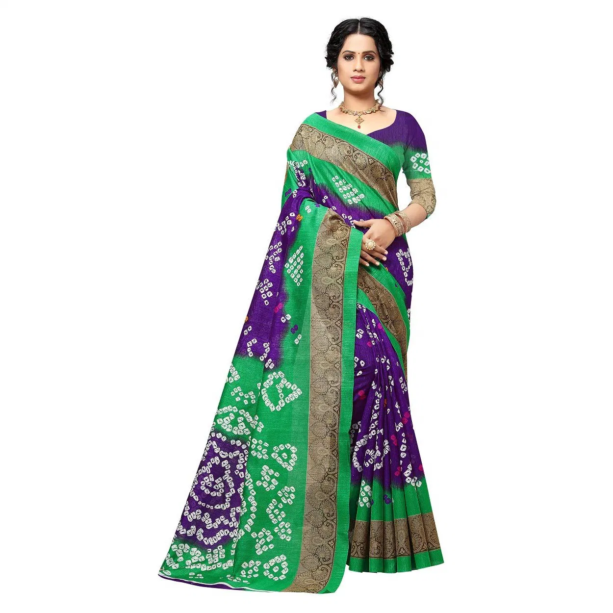 sb6 Printed Latest Fancy Designer Festive Wear Silk saree Collection