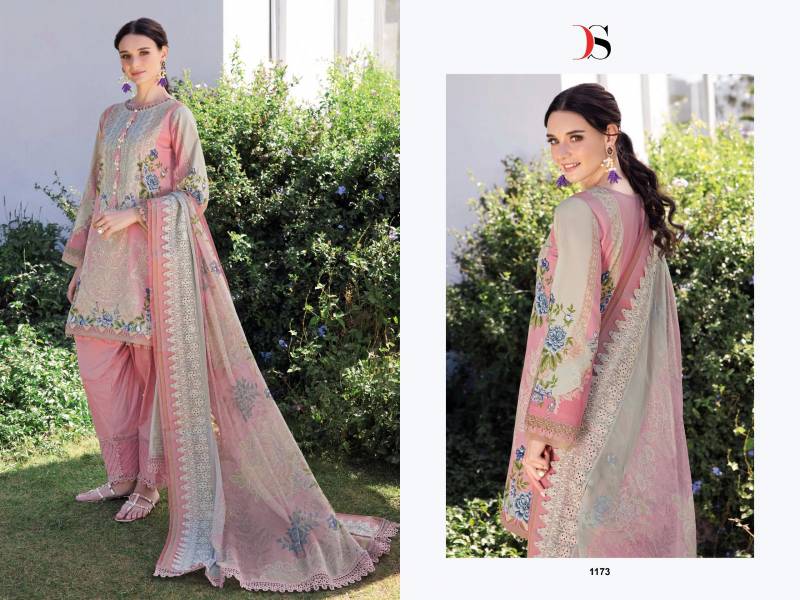 Jade Needle Wonder 2025 Vol 2 By Deepsy Cotton Dupatta Pakistani Suits Wholesale Suppliers In India