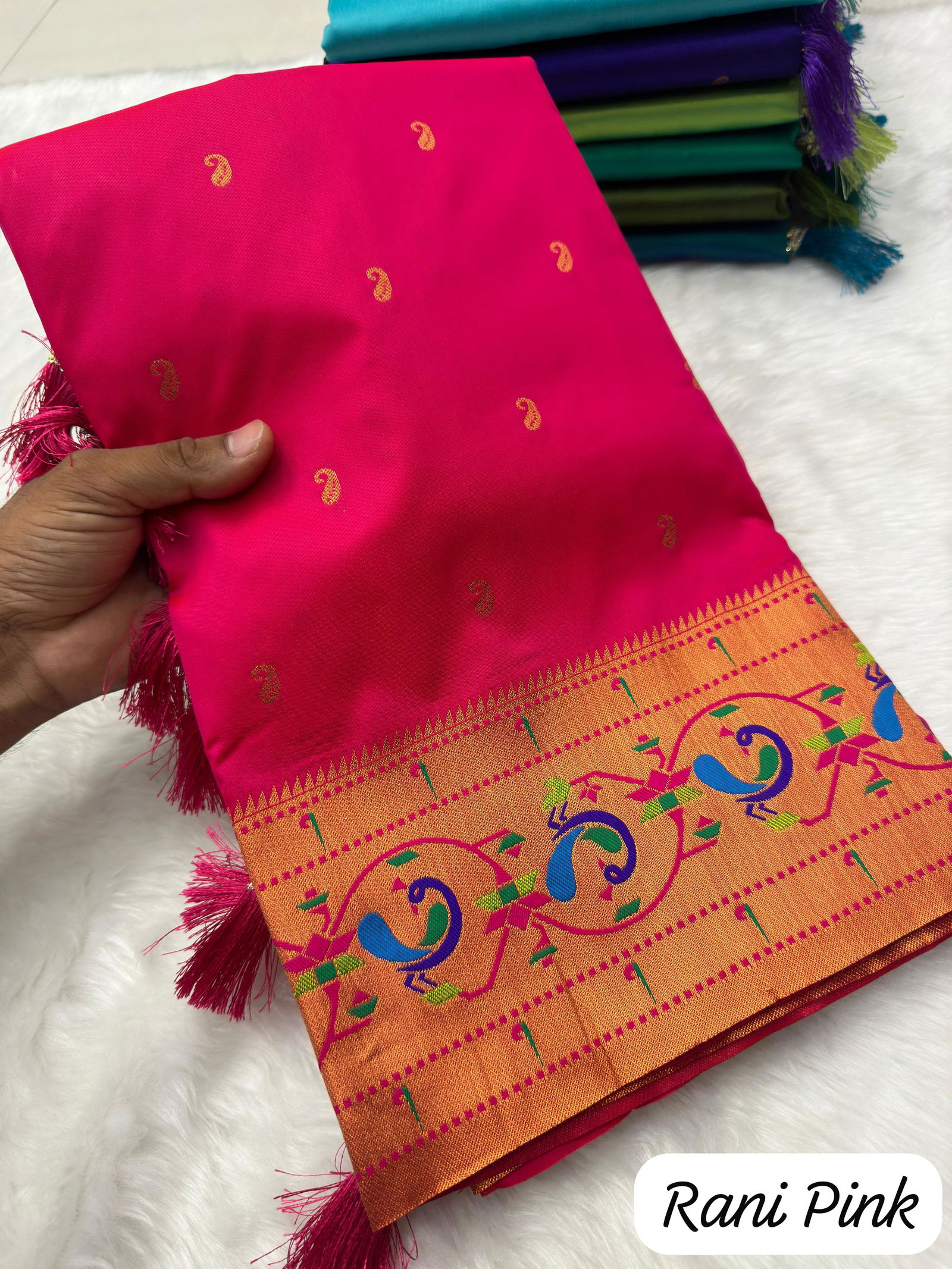 Harmony Paithani by Murti Nx Printed Silk Online Saree Wholesale