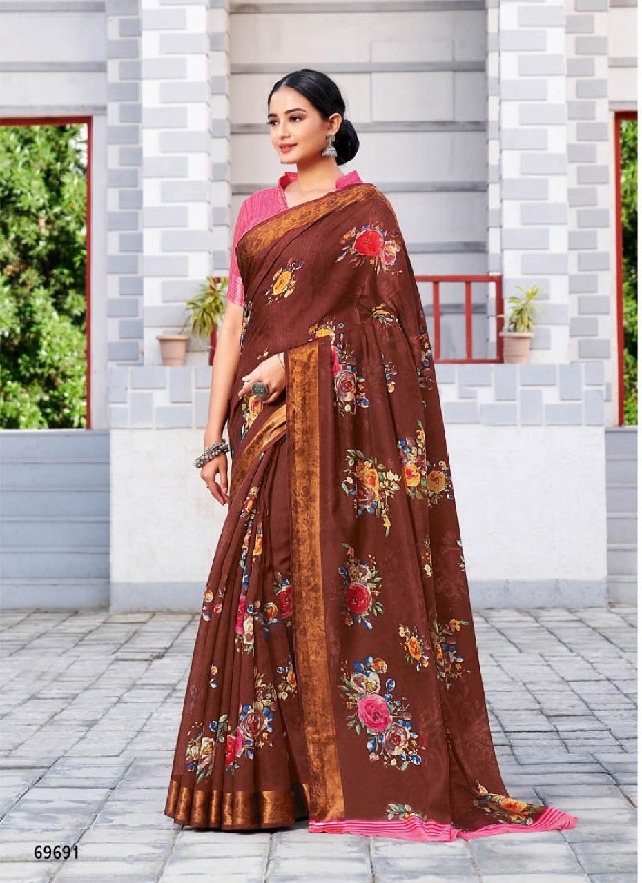 Lifestyle Pavitra Cotton 6 Latest Fancy Designer Casual Wear Cotton Saree Collection
