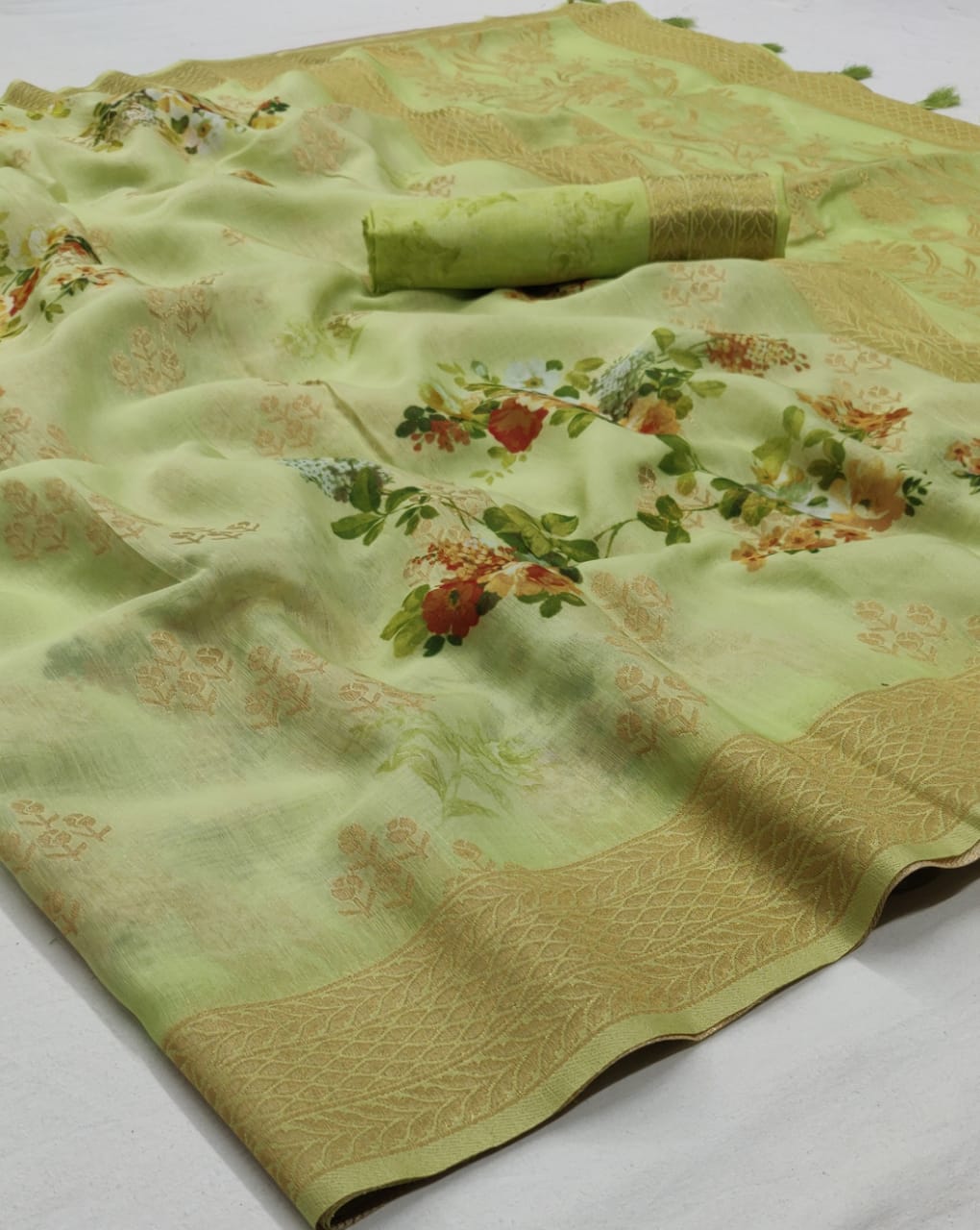 LT Megh Latest Designer Printed Silk Saree Collection 