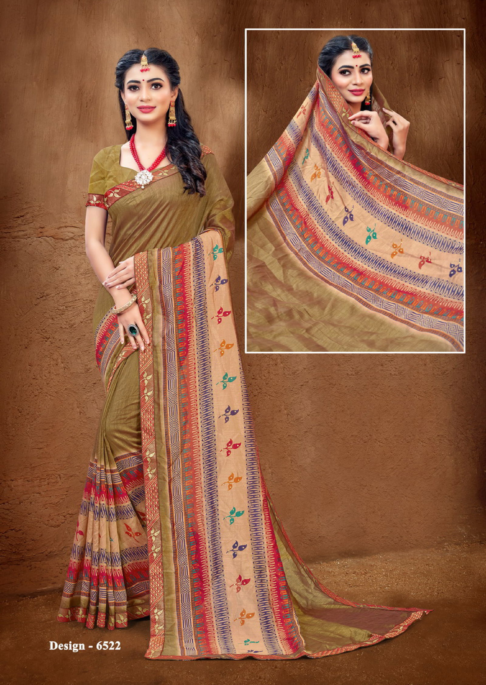 Khusboo 7 fancy Regular Wear vichitra Silk Printed Heavy Latest Designer Sarees Collection