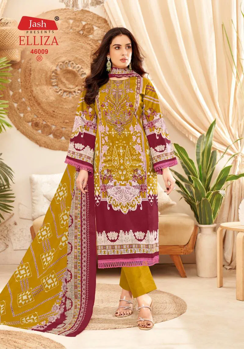 Elliza Vol 46 By Jash Cotton Printed Dress Material Wholesale Price In Surat