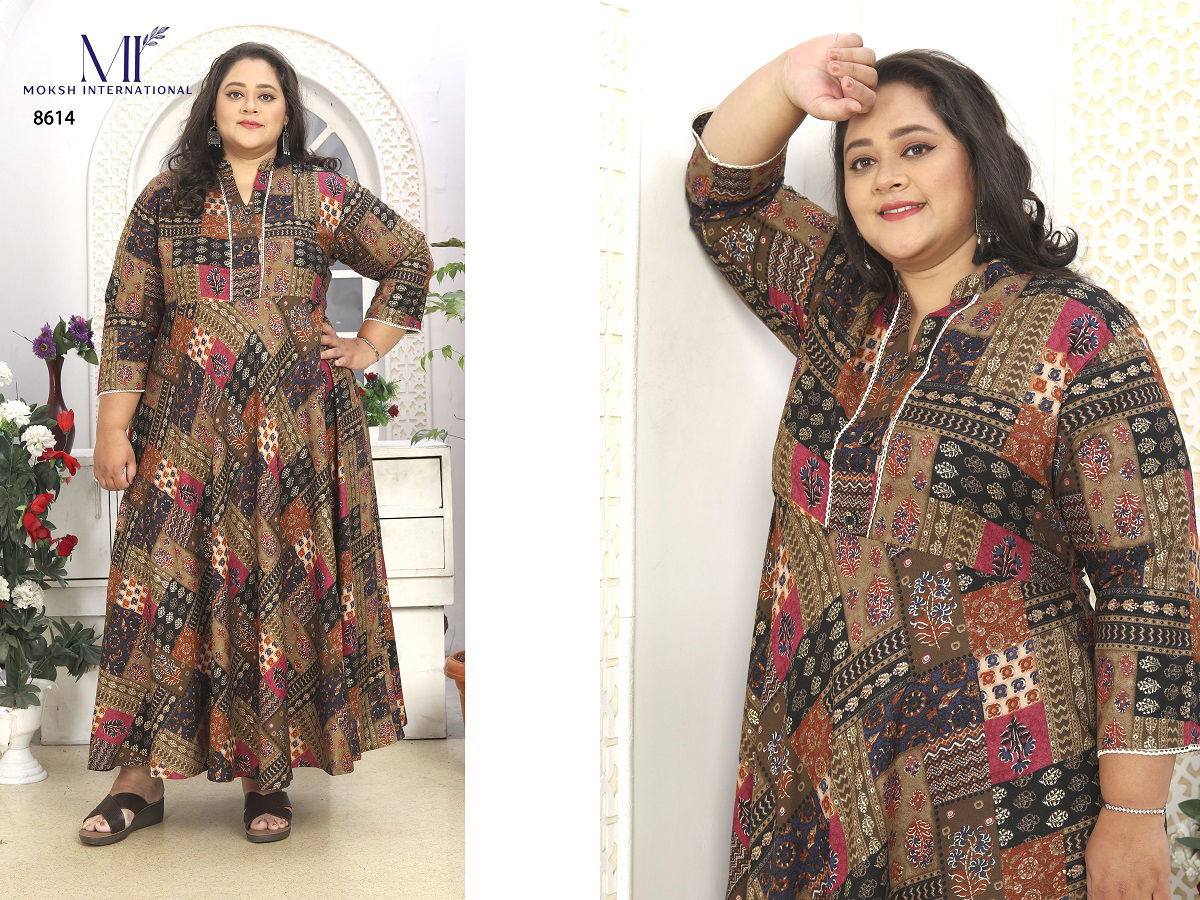 Tree Vol 1 By Moksh Printed Designer Kurtis Catalog
