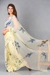 VK4054 Digital Print Orgenza Silk Saree Wholesale Market In Surat With Price