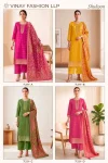 Shukoon By Vinay Kuleesh Russian Silk Jacquard Salwar Kameez 