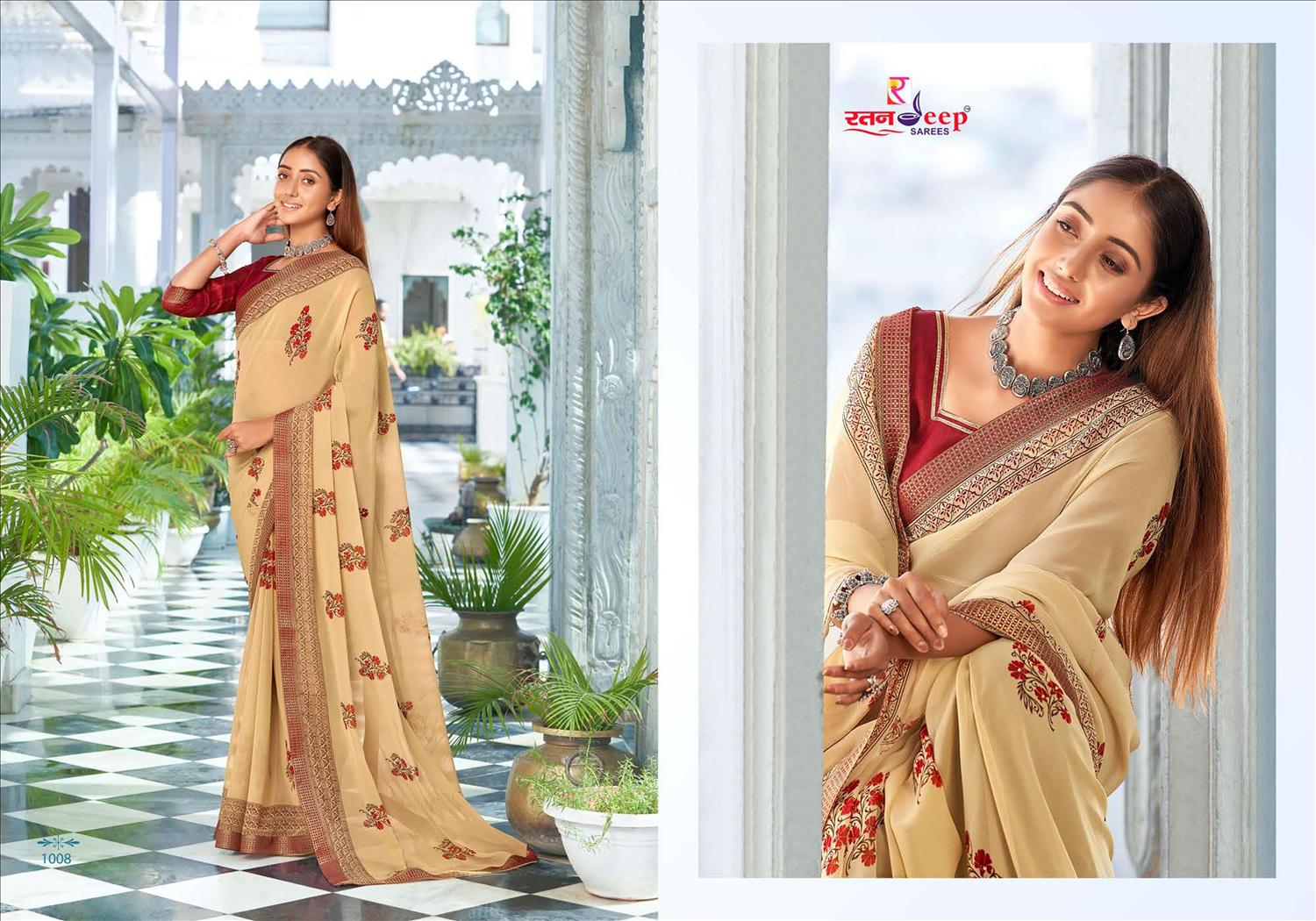 Bulbul Designer Fancy Ethnic Wear Georgette Printed Designer Saree Collection