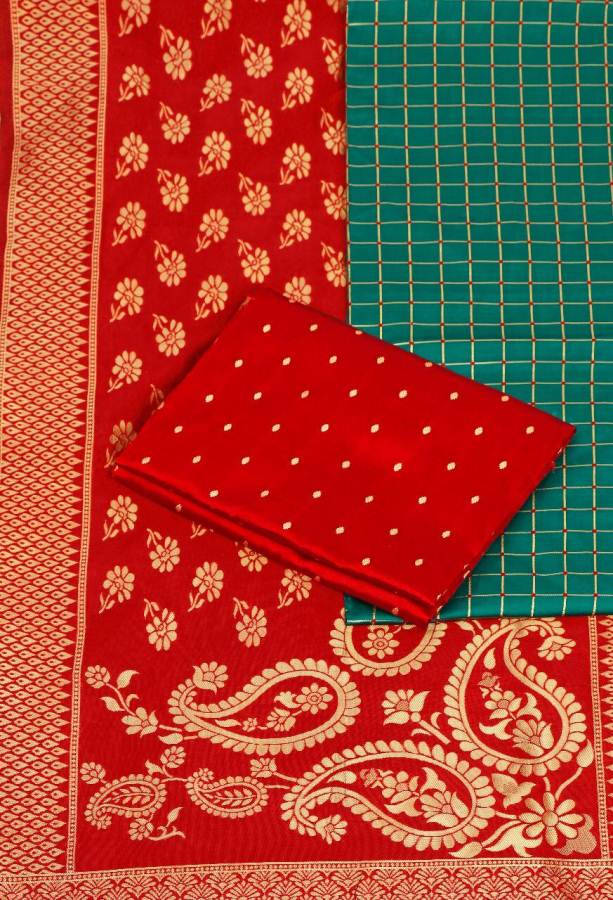 RNX Latest Festival Wear Designer Bamboo Silk Dress Material Collection 