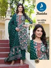 Manisha By Kaya Cotton Straight Cut Kurti With Bottom Dupatta Exporters In India