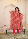 Naisha K 157 Vol 4 Chinon Printed Kaftan With Bottom Wholesale Suppliers In Mumbai